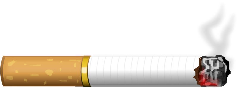 Cigarette Clipart Transparent (800x301)