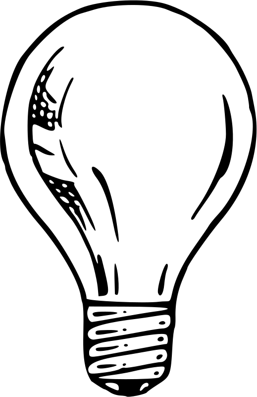 Medium Image - Simple Light Bulb Drawing (519x800)