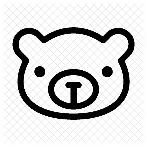Bear Icon - Bear (512x512)