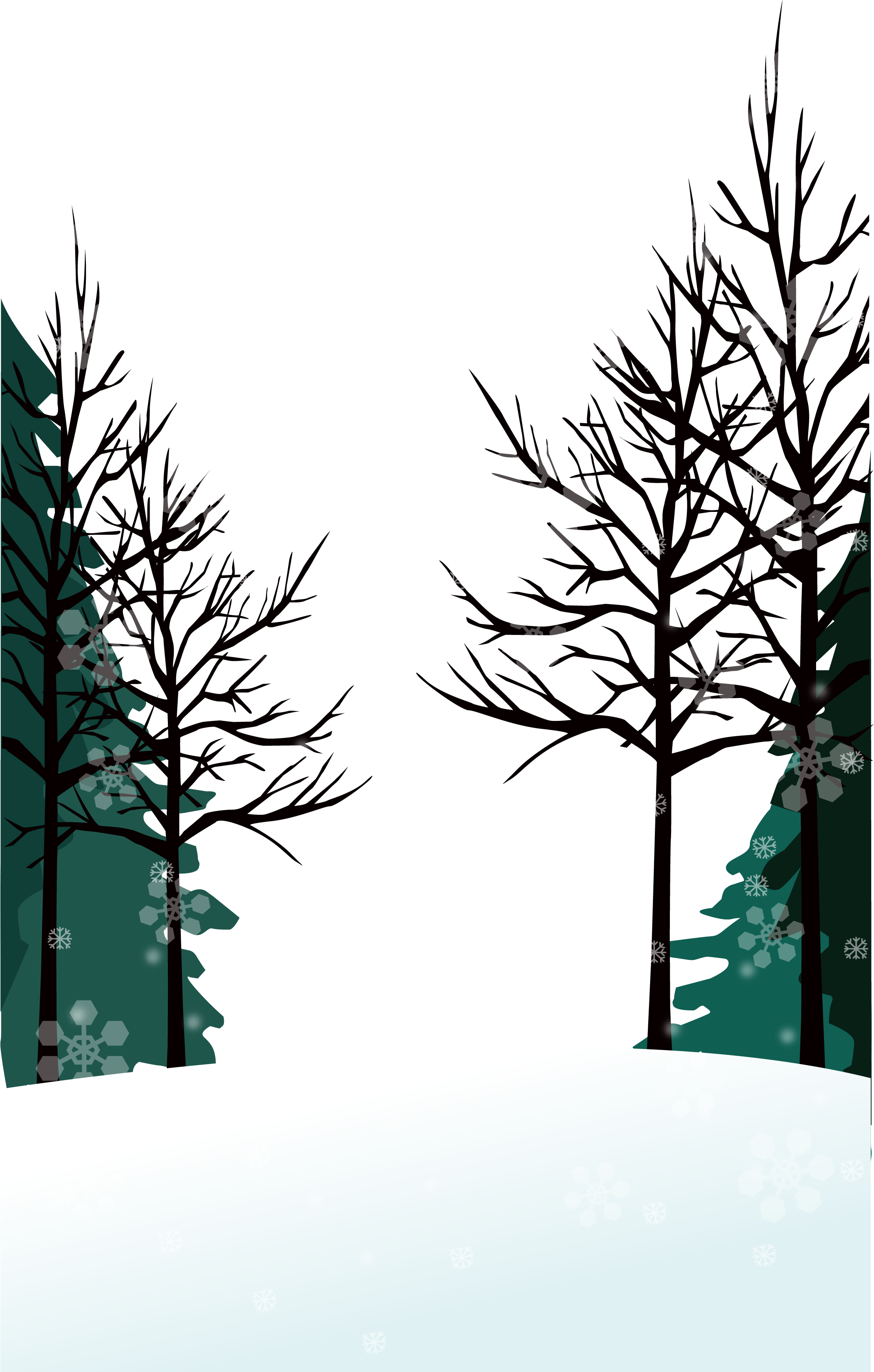Winter Euclidean Vector Wallpaper - P-02e Eluga X ドコモ Docomo スマホケース エルーガ 001467 その他 ハードケース (2246x3478)