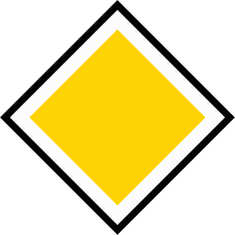 Road Sign Template - إشارات المرور في ألمانيا (2000x2000)