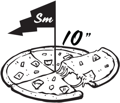 Pie Size - Illustration (400x348)
