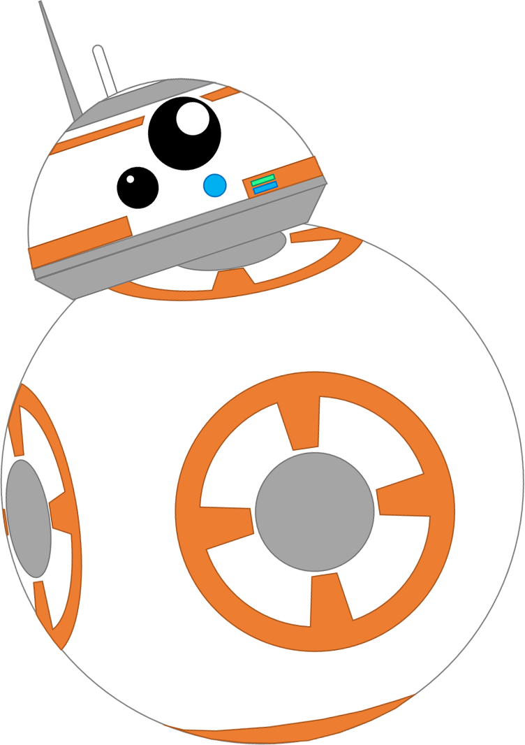 Bb-8 By Coulden2017dx On Deviantart - Bb8 Star Wars Vector (752x1066)