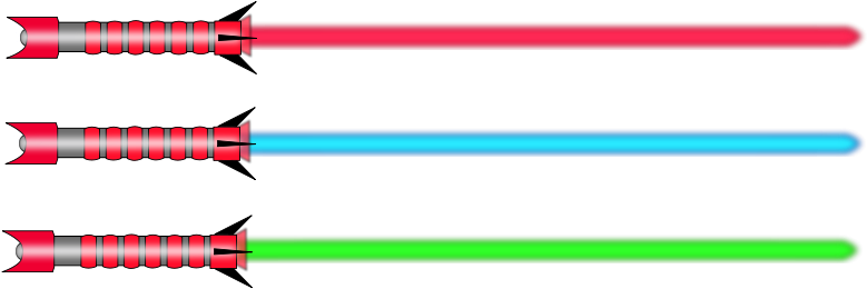 Free Lightsaber Single - Star Wars Border (1200x427)