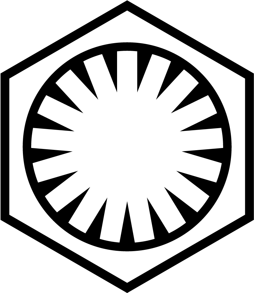 First Order - Star Wars New Order Symbol (1080x1080)