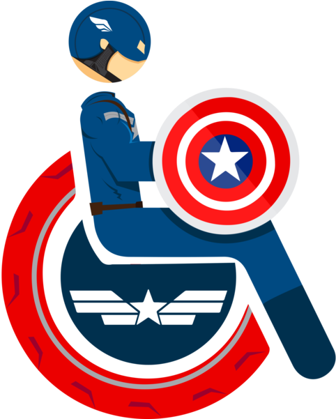 Adaptive Captain America - Child (500x600)