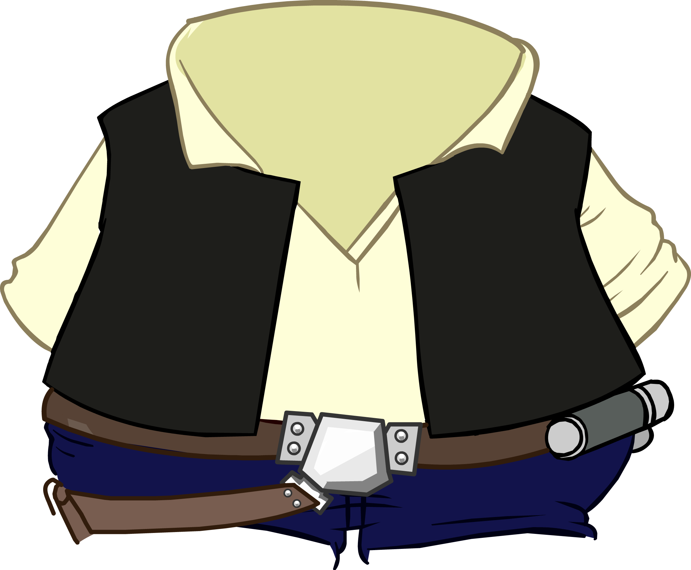 Han Solo Costume - Icon (2257x1862)