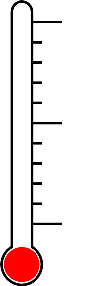 Blank Monthly Thermometer Clipart - Parallel (216x584)
