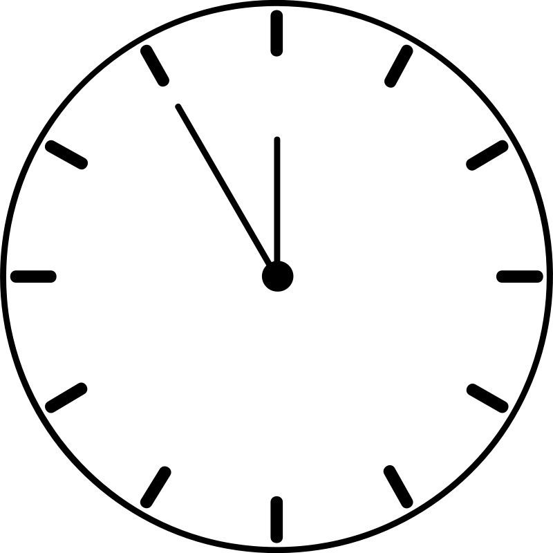Fast Animated Clock Gif (800x800)