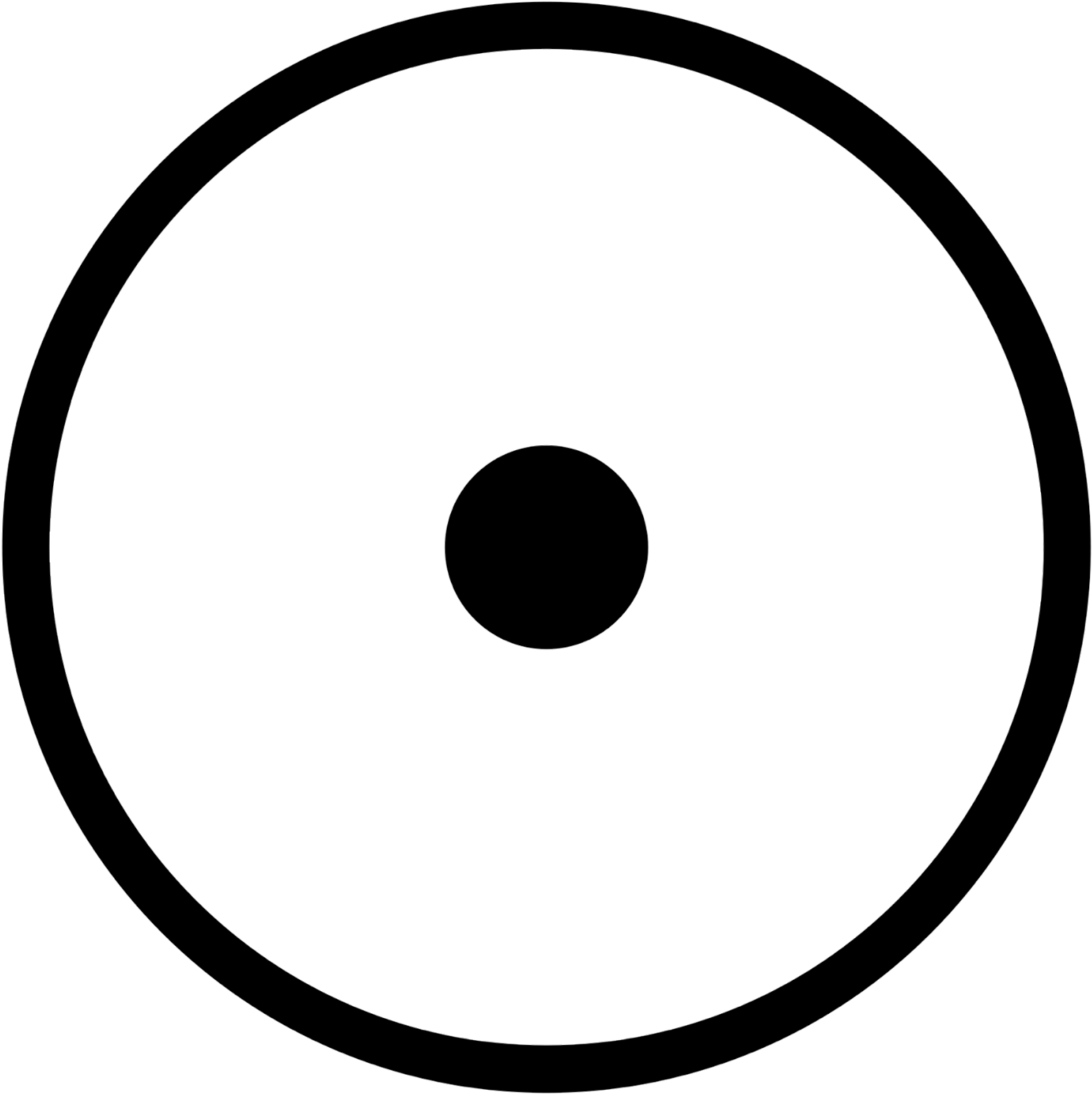 Isolation - Music Note In Circle (1600x1600)