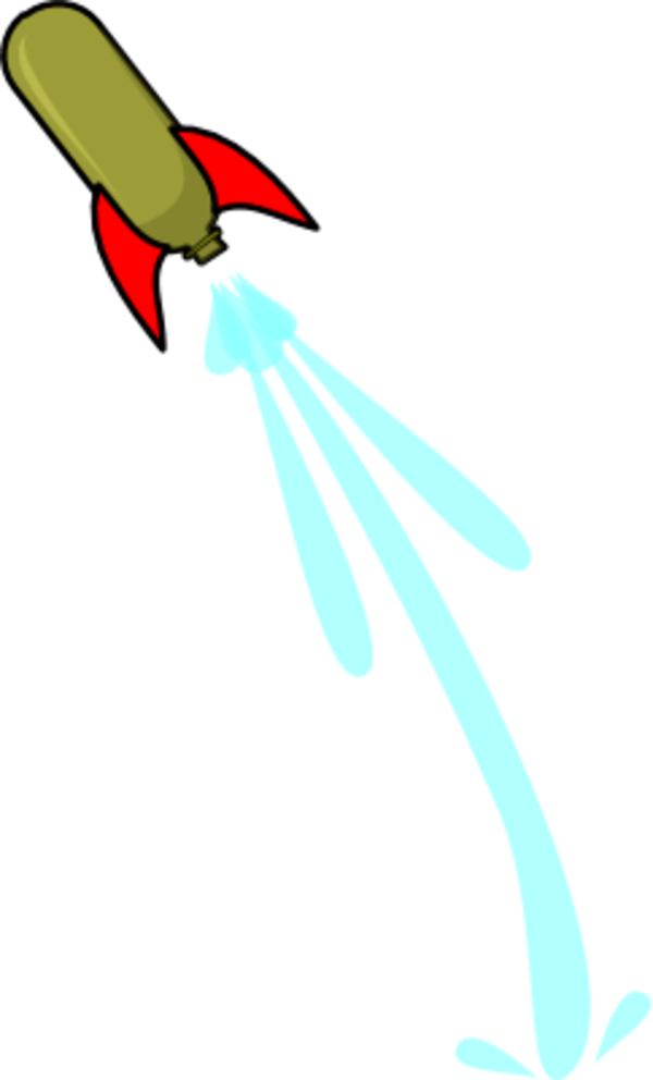 Rocket Launch Vector Clip Art - Clip Art (600x992)