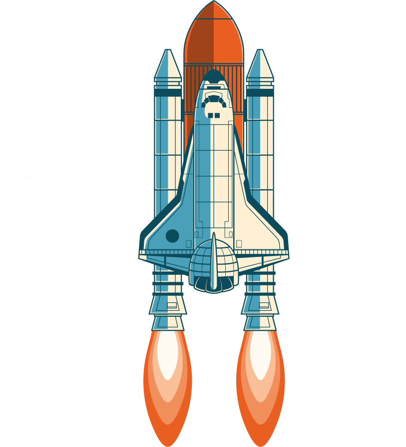 Space Shuttle Clip Art (813x896)
