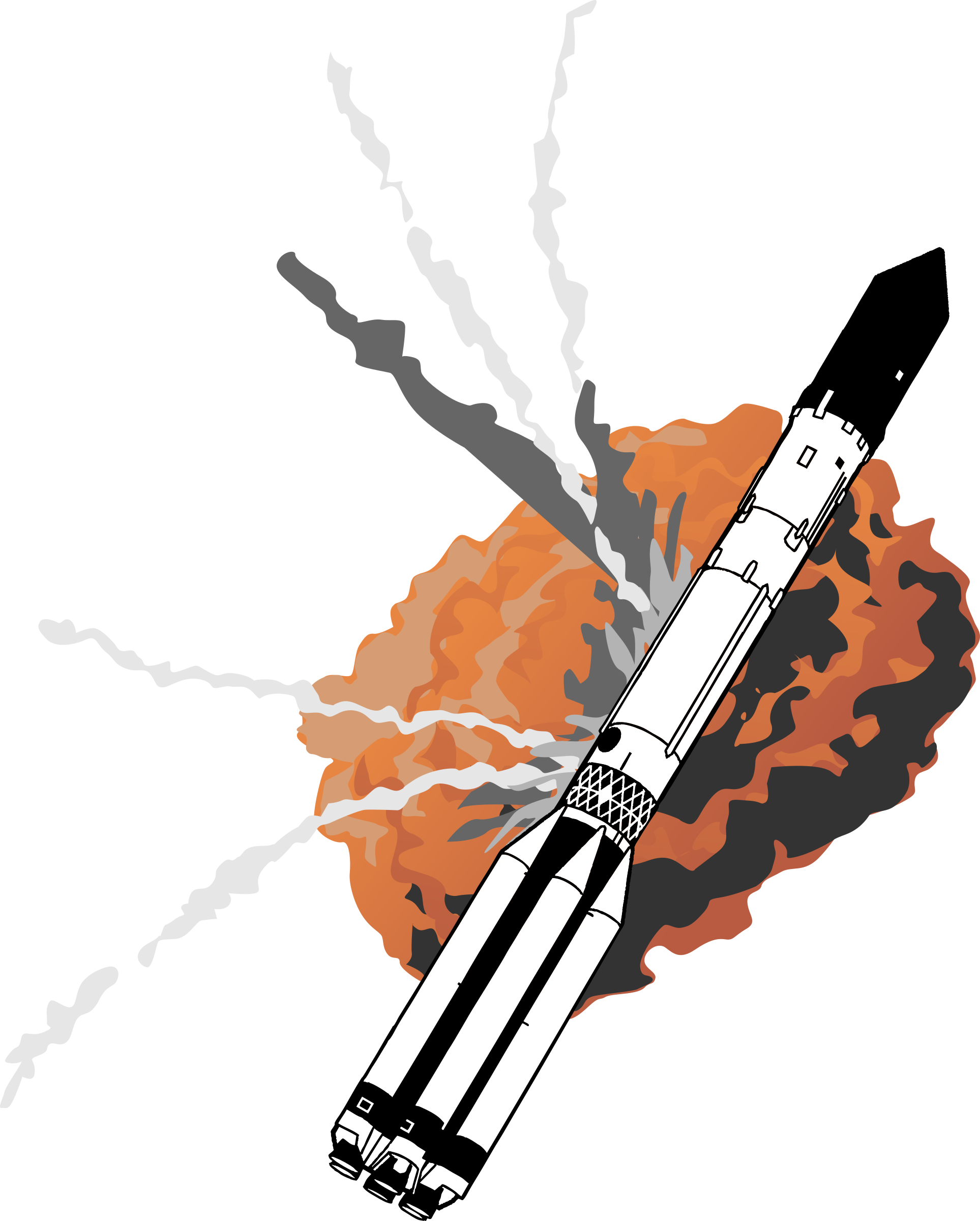Clipart - Rocket (1927x2400)