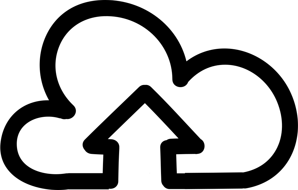 Drawn Cloud Svg - Html (981x626)