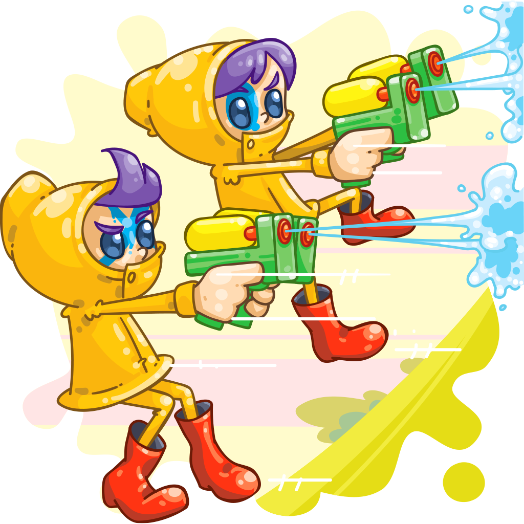 Double Trouble Double Trouble - Cartoon (1024x1024)