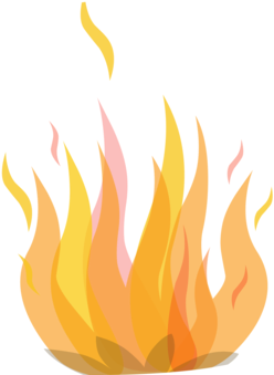 Fire Download Flame Drawing Conflagration - Fire Transparent Drawing (362x340)