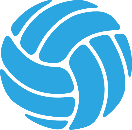 Volleyball Vector Black (551x544)