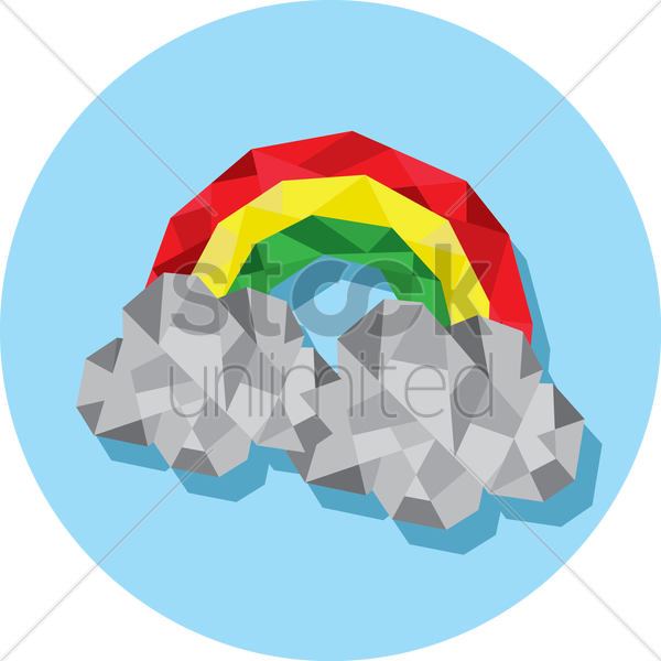 Cloud - Rainbow - Cloud (600x600)