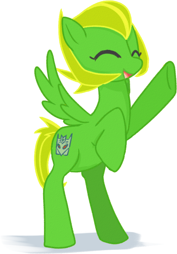 Firefly Pony - Clip Art (817x977)