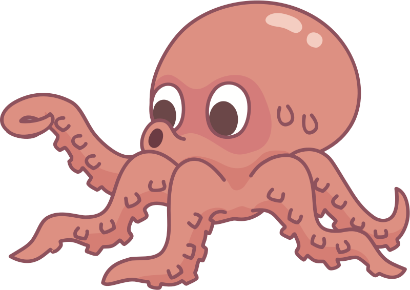 Medium Image Png - Octopus Clipart (800x566)