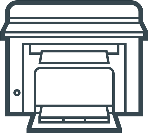 Copy Machine Clip Art - Mfp Icon (512x512)