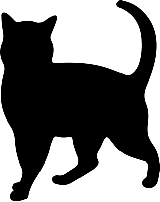Found On Google From Agiftpersonalized - Cat Silhouette (316x399)
