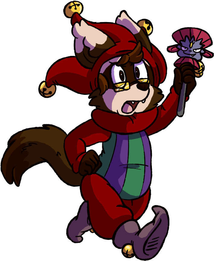 The Ferret Jester - Ferret (747x892)