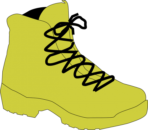 Vector - Boot Clip Art (500x441)