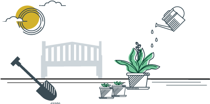 Gardening - Illustration (500x250)