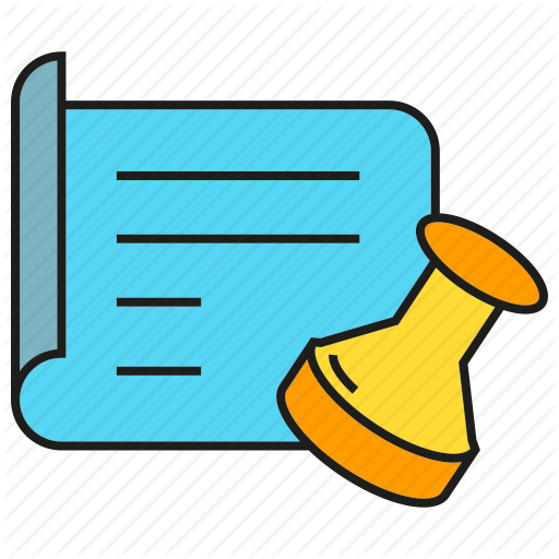 Pass Stamp Clipart Approval - Contract (512x512)