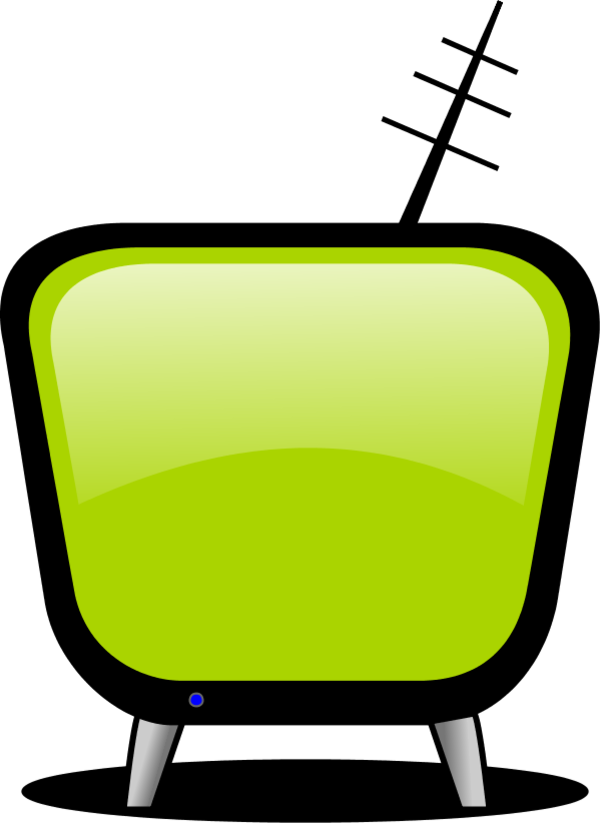 Vector Clip Art - Tv Comic Png (600x823)