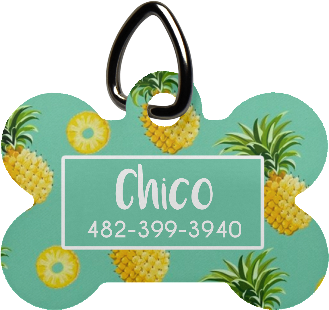 Pineapple Luv Tag - Notebook Lined : Pineapple Pattern: 120 Blank Lined (1155x1155)