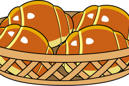 Bread Roll Clipart Bred - Small Bread (450x300)