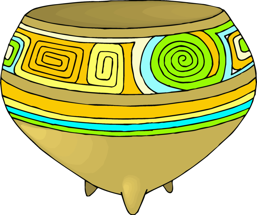 Line Art Vase Drawing Container Pitcher - Drawing (894x750)