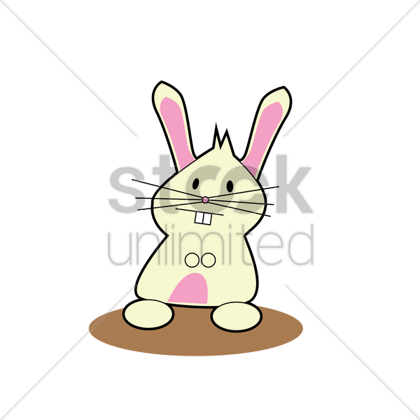 Domestic Rabbit - Cartoon (600x600)