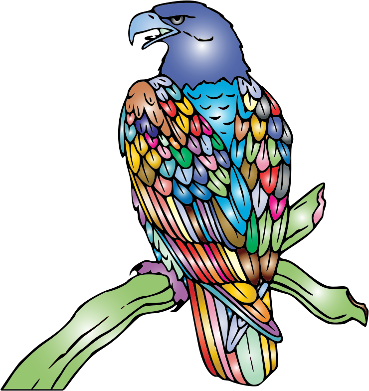 By Gdj - Eagle Clip Art (740x784)