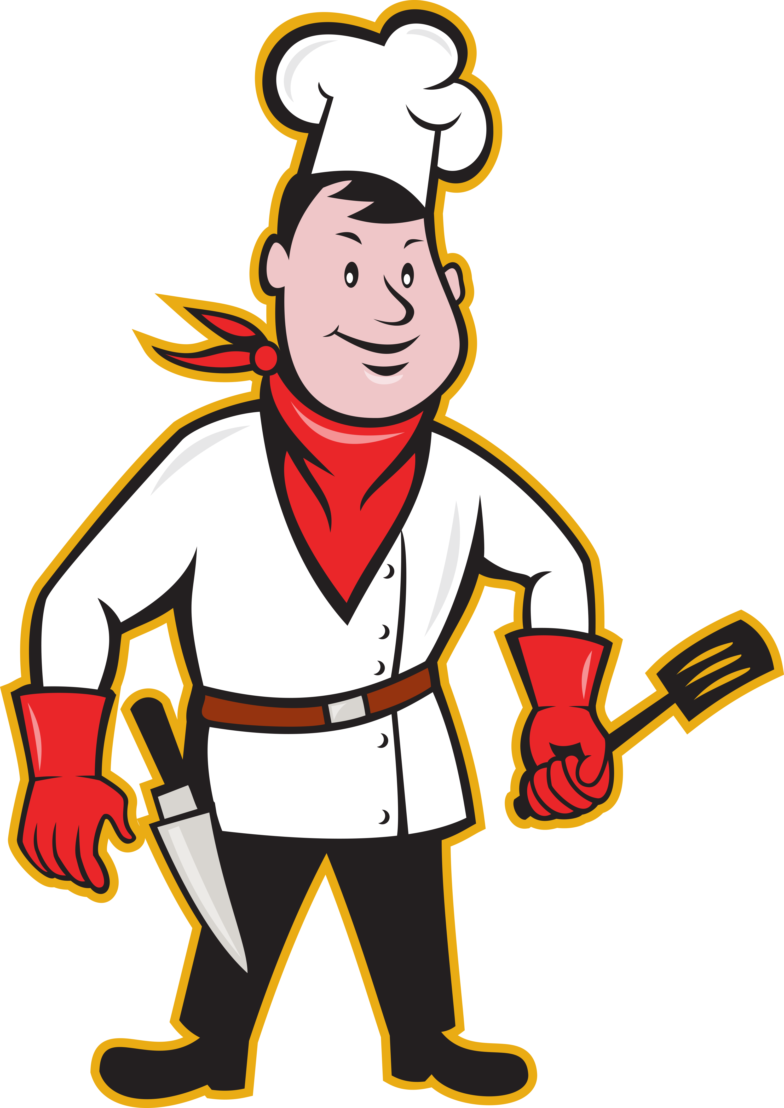 Cooking Chef Cartoon (3000x4240)