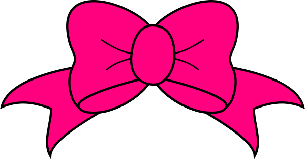 Transparent Background Bow Clipart (600x314)