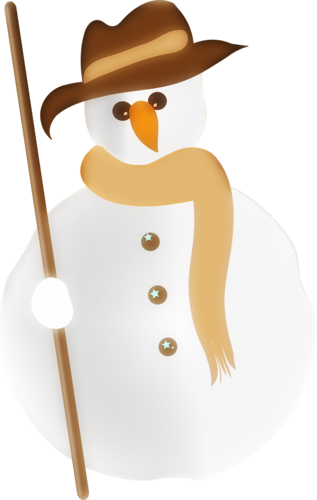 Snowman - Cartoon (317x500)