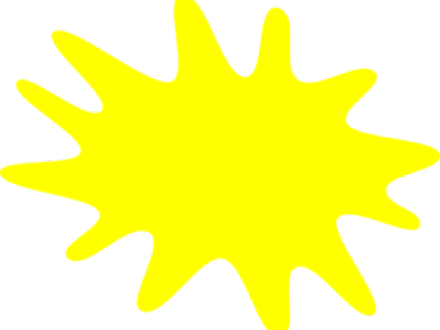 Paint Splat Clipart - Clip Art (640x480)