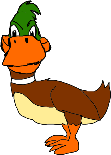 Duck By Kallytoonsstudios On Deviantart - Cartoon (578x679)