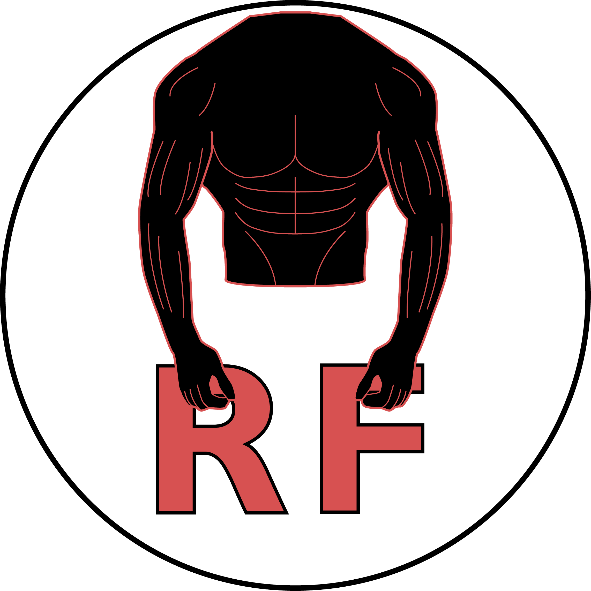 Svg Free Strength Training With Back - Press Up (2285x2285)