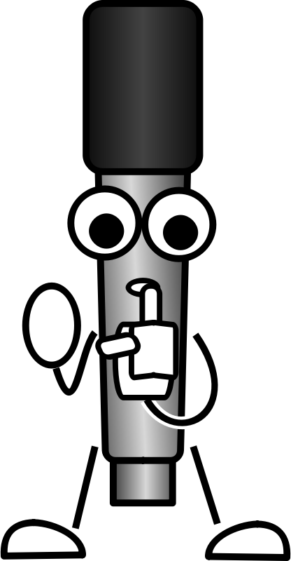Medium Image - Microphone Drawing (416x800)