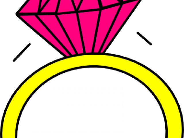 Diamond Ring Clip Art (640x480)