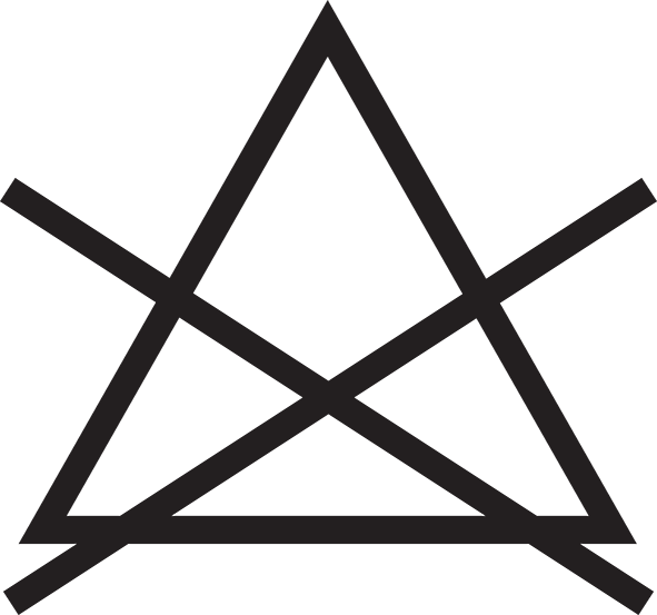 Do Not Bleach - Do Not Bleach Icon (591x553)