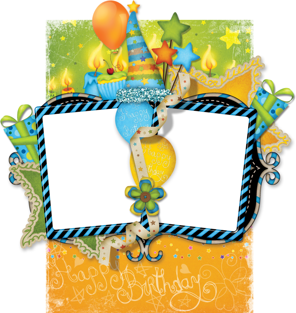 B *✿* Celebration - Borders And Frames (969x1024)