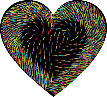 Line Heart - Heart (375x340)