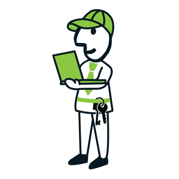 Sole Trader - Cartoon (395x376)