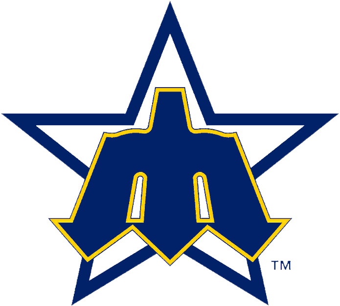 Seattle Mariners Old Logo (695x625)