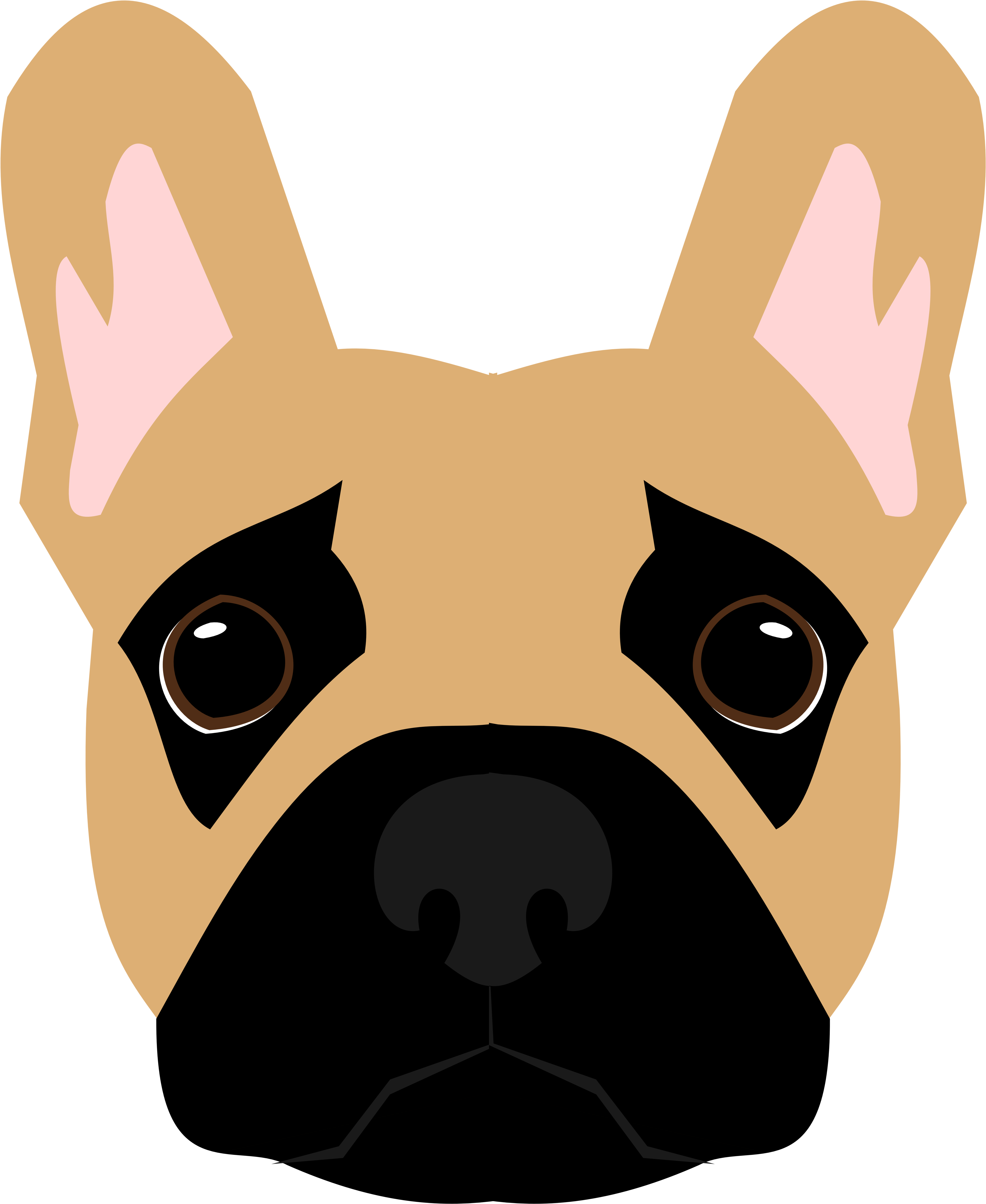 Frenchie Vector Dogart Pinterest Dolls And Patterns - Dog (5184x6272)